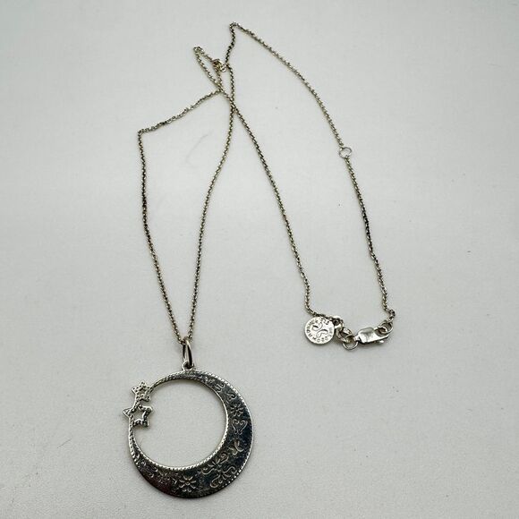 Tanya Moss Star and Moon Mexico 925 necklace! - Picture 6 of 12
